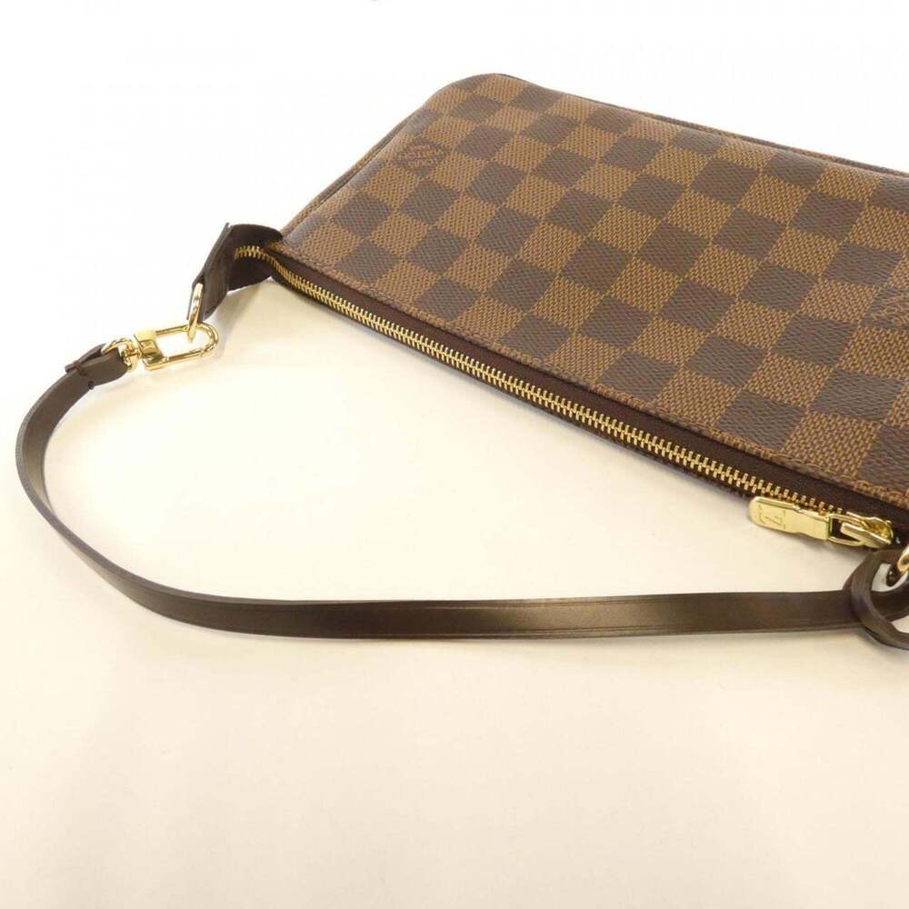 LOUIS VUITTON Authentic Brown Damier Pochette Pouch - Picture 4 of 6